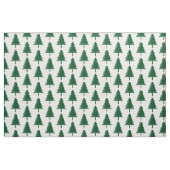Frohe Weihnachtswald-Waldmuster Stoff (Fat Quarter (45,7 x 55,9 cm))