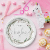 Frohe Weihnachtswasserfarbe Pappteller (Party)