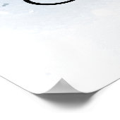 Frohe Weihnachtswasserfarbe Poster (Ecke)