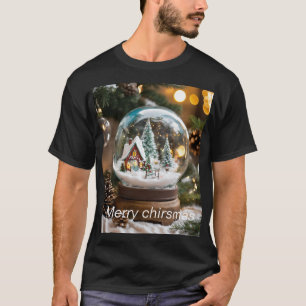 Frohe Weihnachtswasserfarbe T - Shirt - Whimsical