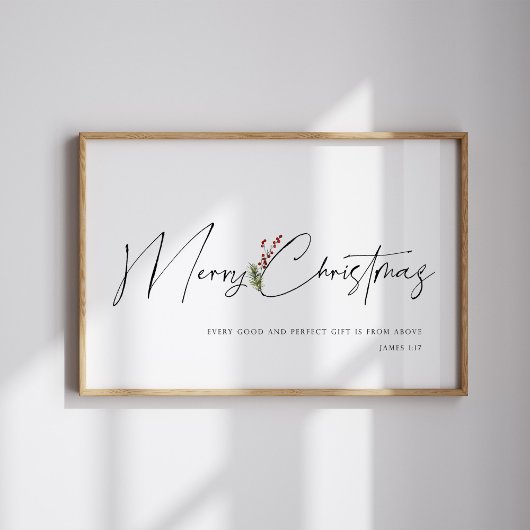 Frohe Weihnachtswasserfarbe Weihnachtsposter Poster