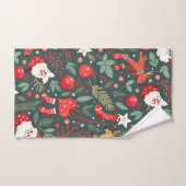 Frohe Weihnachtsweihe Badhandtuch Set (Handtuch)