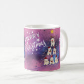 Frohe Weihnachtsweihe Kaffeetasse (VorderseiteRechts)