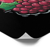 Frohe Weihnachtswein Party Poster (Ecke)