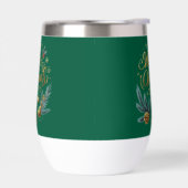 Frohe Weihnachtswein Tumbler (Links)