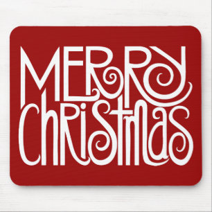 Frohe Weihnachtsweiße Mousepad