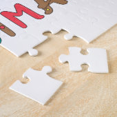 Frohe Weihnachtswortkomponente Puzzle (Seite)