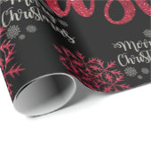 Frohe Weihnachtswrapping Paper Geschenkpapier (Rolleneckpunkt)