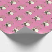 Frohe Weihnachtswrapping Paper Geschenkpapier (Ecke)
