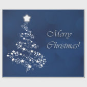 Frohe Weihnachtswrapping Paper Geschenkpapier (Flach)