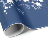 Frohe Weihnachtswrapping Paper Geschenkpapier (Rolleneckpunkt)