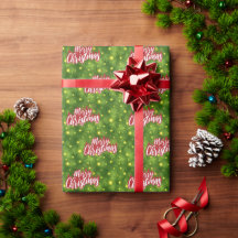 Frohe Weihnachtswrapping Paper