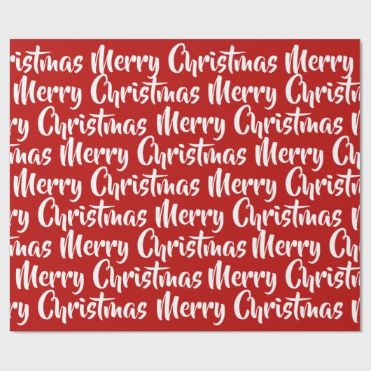 Frohe Weihnachtswrapping Paper Geschenkpapier (Flach)