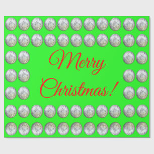 Frohe Weihnachtswrapping Paper Geschenkpapier