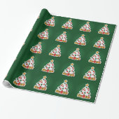 Frohe Weihnachtswrapping Paper Geschenkpapier (Ungerollt)