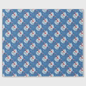 Frohe Weihnachtswrapping Paper Geschenkpapier (Flach)