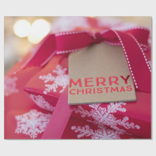 Frohe Weihnachtswrapping Paper Geschenkpapier