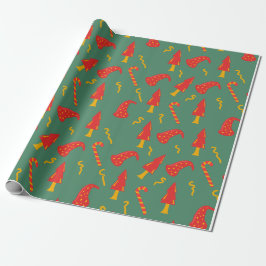 Frohe Weihnachtswrapping Paper Geschenkpapier
