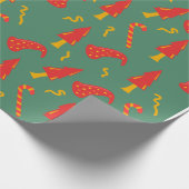 Frohe Weihnachtswrapping Paper Geschenkpapier (Ecke)