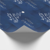 Frohe Weihnachtswrapping Paper Geschenkpapier (Ecke)