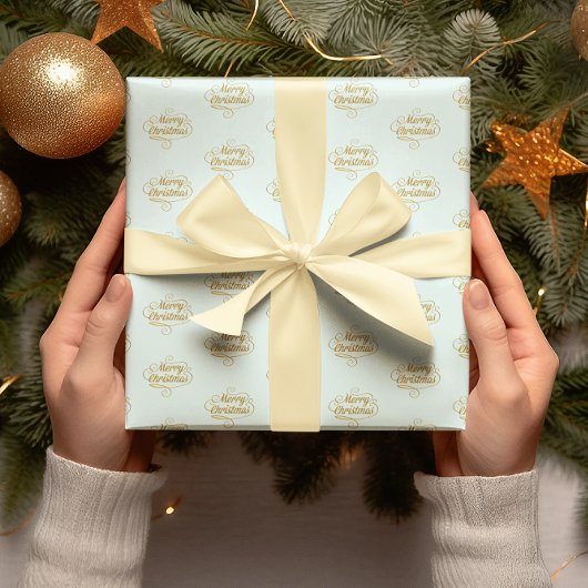 Frohe Weihnachtswrapping Paper Geschenkpapier