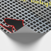 Frohe Weihnachtswrapping Paper Geschenkpapier (Ecke)