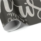 Frohe Weihnachtswrapping Paper Geschenkpapier (Rolleneckpunkt)