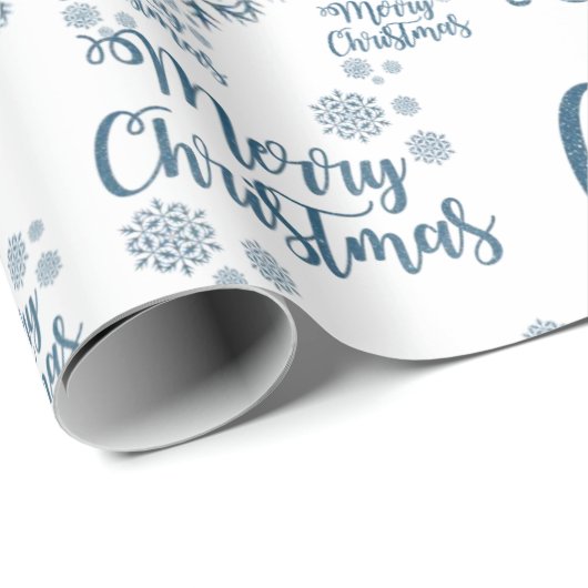 Frohe Weihnachtswrapping Paper Geschenkpapier (Rolleneckpunkt)