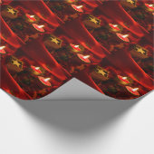 Frohe Weihnachtswrapping Paper Geschenkpapier (Ecke)