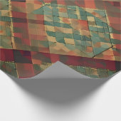 Frohe Weihnachtswrapping Paper Geschenkpapier (Ecke)