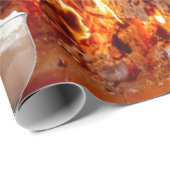 Frohe Weihnachtswrapping Paper Geschenkpapier (Rolleneckpunkt)