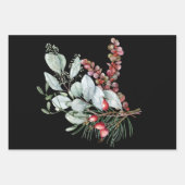 Frohe Weihnachtswrapping Paper Sheets Geschenkpapier Set (Vorderseite 3)