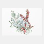 Frohe Weihnachtswrapping Paper Sheets Geschenkpapier Set (Vorderseite)