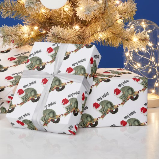 Frohe Weihnachtswrapping Papier Possum Geschenkpapier (Feiertage)