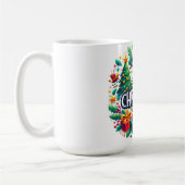 Frohe Weihnachtswünsche Kaffeetasse (Links)
