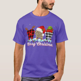 Frohe Weihnachtszahnärzte Zähne Weihnachtsmannmütz T-Shirt