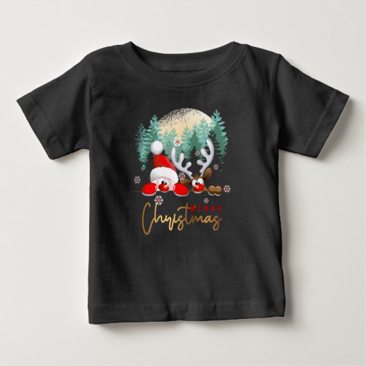 Frohe Weihnachtszeit | Baby T-shirt (Vorderseite)