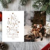 Frohe Weihnachtszeit Familienurlaub Foto Urlaub Feiertagskarte