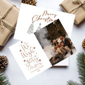 Frohe Weihnachtszeit Familienurlaub Foto Urlaub Feiertagskarte