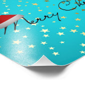 Frohe Weihnachtszeit Fotodruck (Ecke)