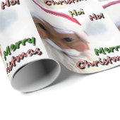 Frohe Weihnachtszeit Geschenkpapier (Rolleneckpunkt)