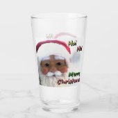 Frohe Weihnachtszeit Glas (Rückseite)