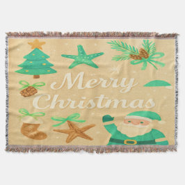 Frohe Weihnachtszeit Grün Decke