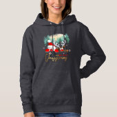 Frohe Weihnachtszeit | Hoodie (Vorderseite)