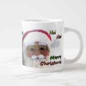 Frohe Weihnachtszeit Jumbo-Tasse (Rechts)