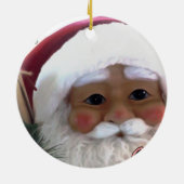 Frohe Weihnachtszeit Keramik Ornament (Hinten)