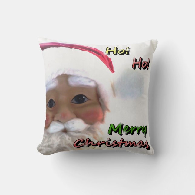 Frohe Weihnachtszeit Kissen (Vorderseite)