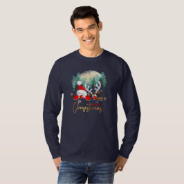 Frohe Weihnachtszeit | Langschläfer T-Shirt