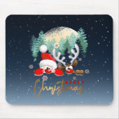 Frohe Weihnachtszeit | Mousepad (Vorne)