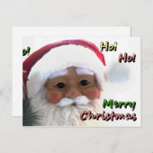 Frohe Weihnachtszeit Postkarte (Vorne/Hinten)